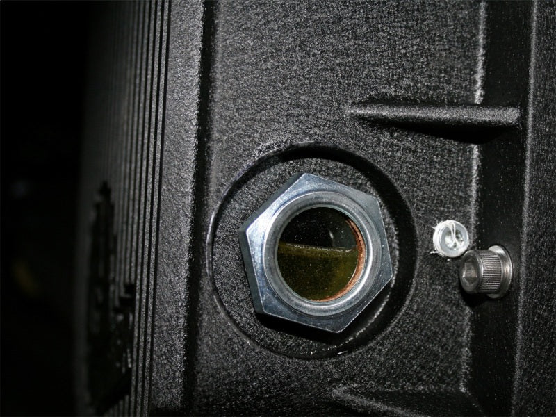aFe POWER Differential Cover Oil Level Sight Glass aFe Diff Covers