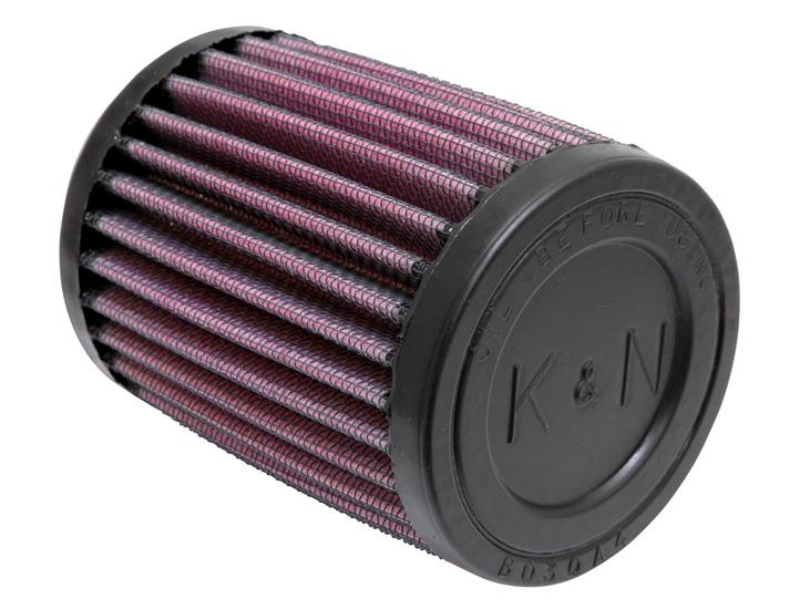 K&N Filter Universal Rubber Filter - Round Straight 1.688in Flange ID x 3in OD x 4in Height K&N Engineering Air Filters - Universal Fit