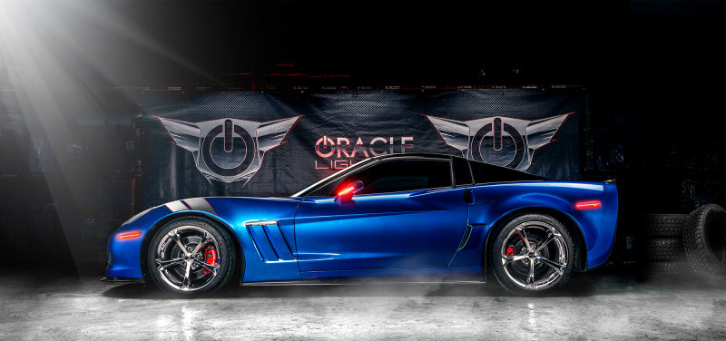 Oracle 05-13 Chevrolet Corvette C6 Concept Sidemarker Set - Clear - No Paint ORACLE Lighting Light Strip LED