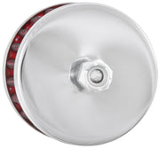 K&N Steel Base Crankcase Vent Filter 3/8in OD Tube 2in OD 1-1/2in Height K&N Engineering Air Filters - Universal Fit