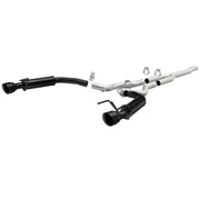 MagnaFlow Cat-Back 15-16 Ford Mustang 2.3L L4 Competition SS 3in Dual Split Rear 4.5in Black Tips Magnaflow Catback