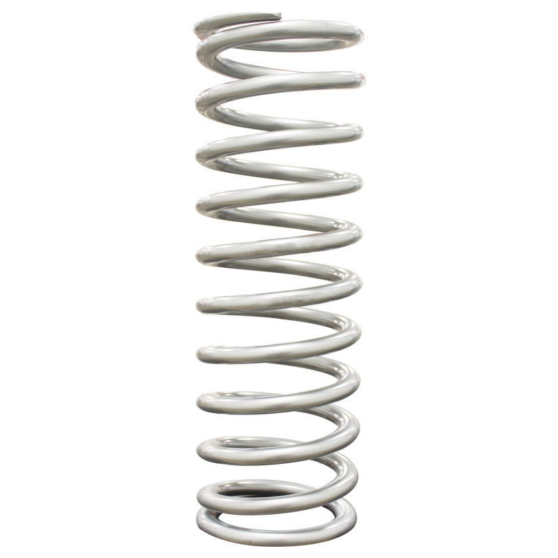 QA1 2-1/2in ID High Travel Spring - 14in Length x 350lbs/in - Silver Powder Coated QA1 Coilover Springs