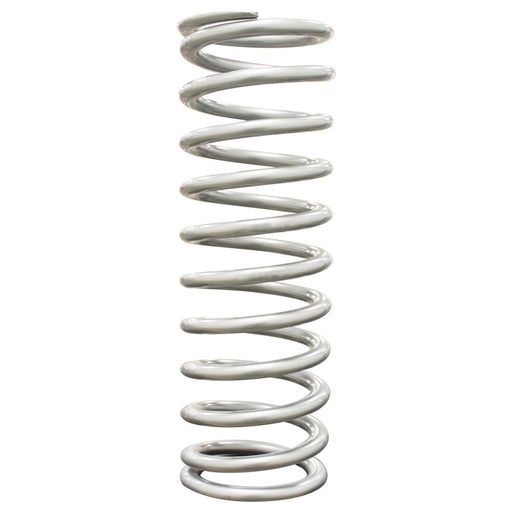 QA1 2-1/2in ID High Travel Spring - 14in Length x 350lbs/in - Silver Powder Coated QA1 Coilover Springs