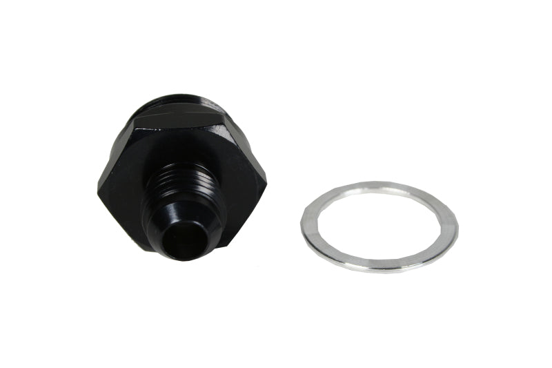 Aeromotive AN-06 Holley Carb 7/8in x 20 Thread Dual Feed Bowl Adapter Fitting Aeromotive Fittings