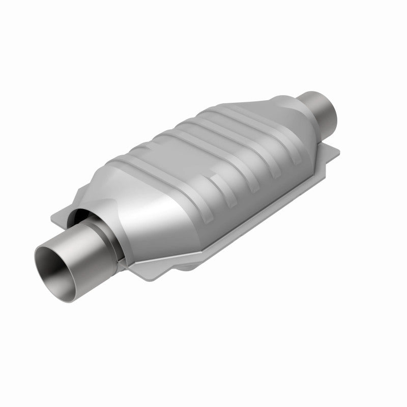 MagnaFlow Univ Cat Conv 3in Inlet/Outlet Center/Center Oval 12in Body L x 7in W x 16in Overall L Magnaflow Catalytic Converter Universal