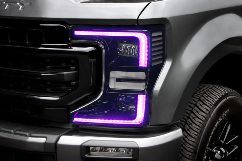 Oracle 2022 Ford F250/350 Super Duty Dynamic ColorSHIFT Headlight DRL Kit w/Switchback ORACLE Lighting Headlights