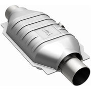 MagnaFlow Universal Catalytic Converter 2.5 Midbed O2 CA OBDII Ul Magnaflow Catalytic Converter Universal