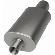 MagnaFlow Muffler W/Tip Mag SS 14X5X8 2.25/4. Magnaflow Muffler