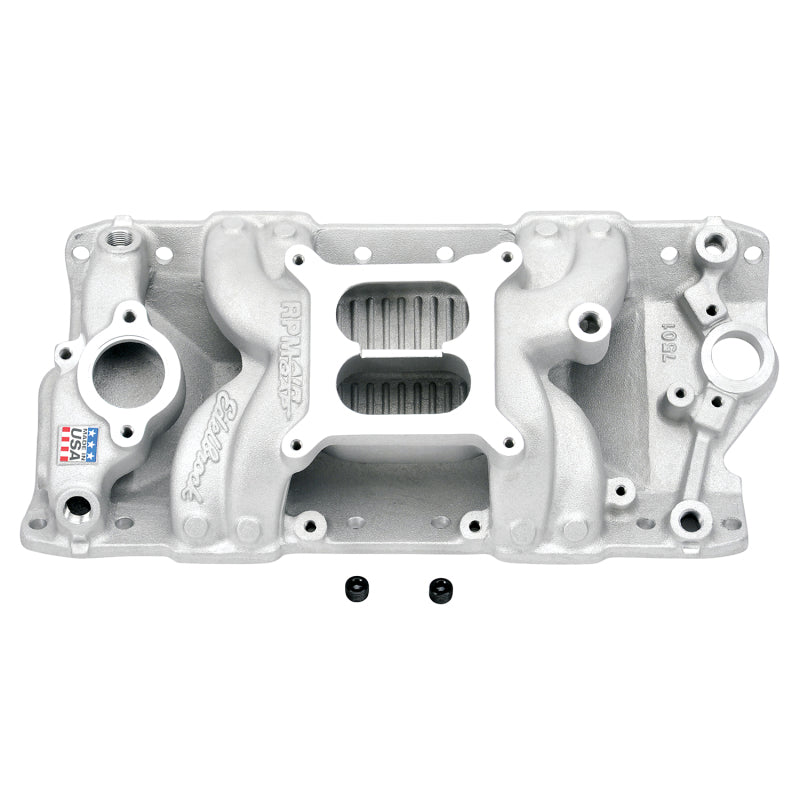 Edelbrock S/B Chevy RPM Air-Gap Manifold Edelbrock Intake Manifolds