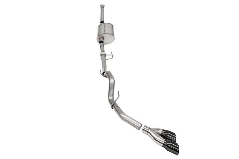 Corsa 2021-2025 Ford F-150 SuperCrew/6.5in Bed 3.5L V6 Sport Cat-Back Single Side Exit- CORSA Performance Catback