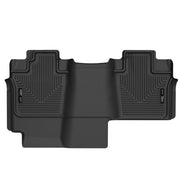 Husky Liners 2004-2008 Ford F-150 SuperCrew Cab Pickup X-act Contour Rear Floor Liner (Black) Husky Liners Floor Mats - Rubber