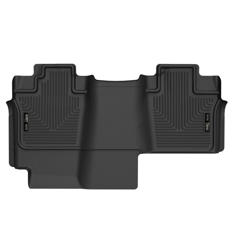 Husky Liners 2004-2008 Ford F-150 SuperCrew Cab Pickup X-act Contour Rear Floor Liner (Black) Husky Liners Floor Mats - Rubber