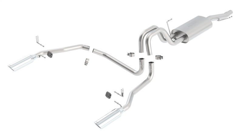 Borla 05-08 Ford F-150 66in/78in Bed 4dr SS Catback Exhaust Borla Catback