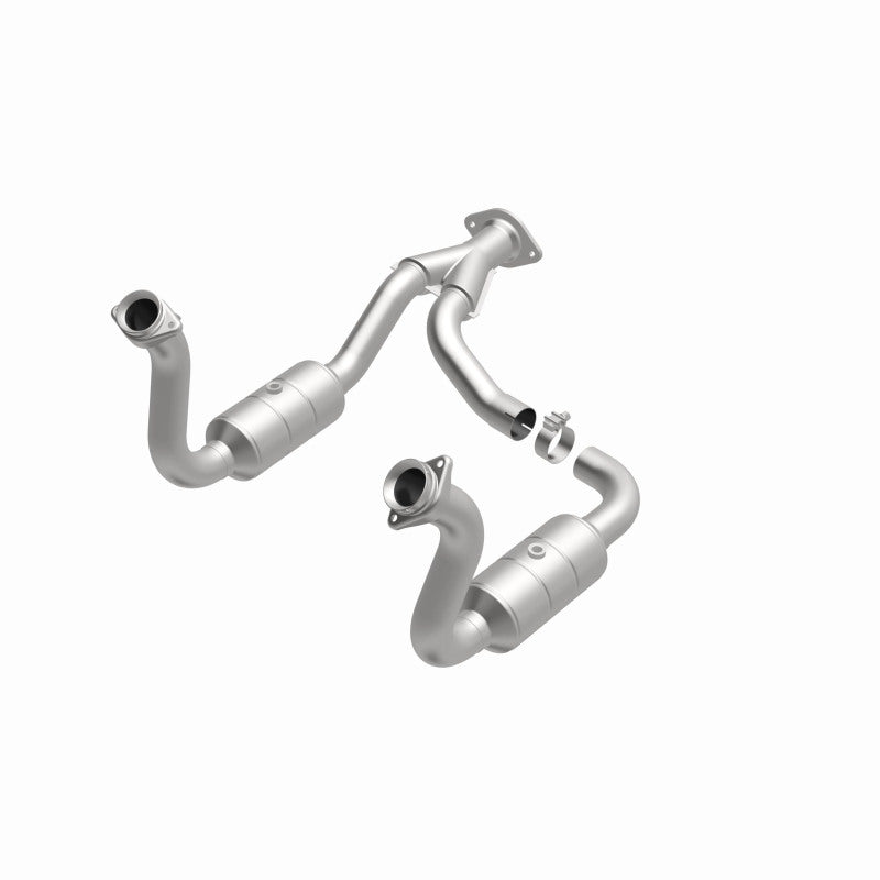Magnaflow Conv DF 08-10 Ford F-250/F-250 SD/F-350/F-350 SD 5.4L/6.8L / F-450 SD 6.8L Y-Pipe Assembly Magnaflow Catalytic Converter Direct Fit