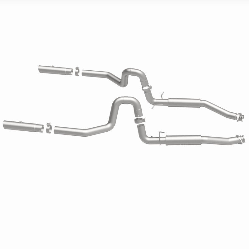 MagnaFlow 99-04 Mustang Mach 1 V8 4.6L Dual Split Rear Exit Stainless Cat-Back Performance Exhaust Magnaflow Catback
