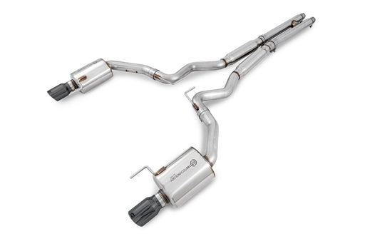 AWE Tuning S550 Mustang GT Cat-back Exhaust - Touring Edition (Diamond Black Tips) AWE Tuning Catback