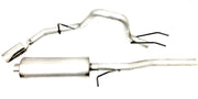 Gibson 20-21 Ford F250/F350 Super Duty Crew Cab (Short Bed) Cat-Back Exhaust - Stainless Gibson Catback
