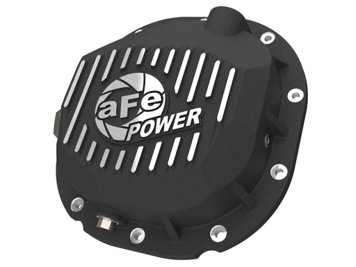 aFe 90-14 Ford F-150 Rear Differential Cover - Black w/ Machined Fins aFe Diff Covers