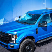 Ford Performance 21-23 F-150 / 17-23 Super Duty Windshield Banner - White/Red Ford Racing Stickers/Decals/Banners