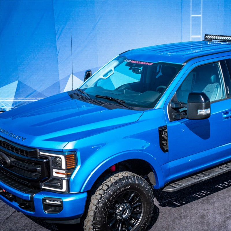 Ford Performance 21-23 F-150 / 17-23 Super Duty Windshield Banner - White/Red Ford Racing Stickers/Decals/Banners