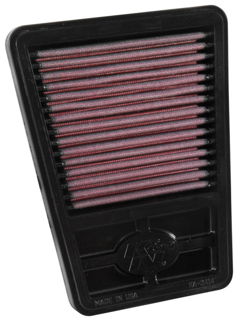 K&N 2014 Kawasaki BX250 Ninja Replacement Air Filter K&N Engineering Air Filters - Direct Fit