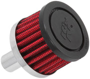 K&N Steel Base Crankcase Vent Filter .625in Vent OD x 2in OD x 1.5in Height K&N Engineering Air Filters - Universal Fit
