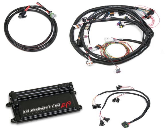 Dominator EFI Kit - Ford Main Harness with EV1 Injector Harness 550-653 HOLLEY Autoparts
