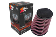 K&N Universal Round Clamp-On Air Filter 4-1/2in FLG, 5-7/8in B, 3-1/4in X 4-1/2in T, 8in H K&N Engineering Air Filters - Universal Fit