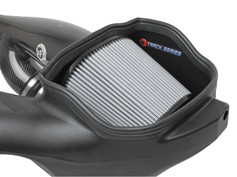 aFe 17-20 Ford F-150/Raptor Track Series Carbon Fiber Cold Air Intake System With Pro DRY S Filters aFe Cold Air Intakes