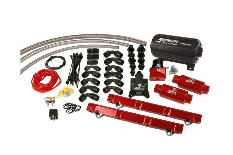 Aeromotive 98.5-04 Ford DOHC 4.6L Eliminator Fuel System (Includes Eliminator Fuel Pump) Aeromotive Fuel Systems