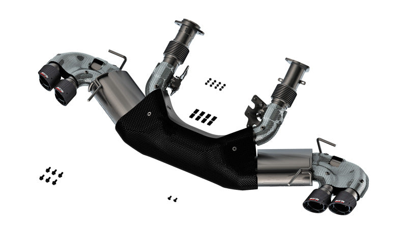 Borla 20-23 Chevy Corvette 6.2L V8 AT w/o NPP 3in ATAK Catback Exhaust - Carbon Fiber Tips Borla Catback