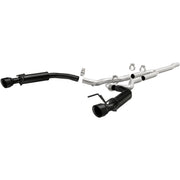 MagnaFlow Cat-Back 15-16 Ford Mustang 2.3L L4 Competition SS 3in Dual Split Rear 4.5in Black Tips Magnaflow Catback
