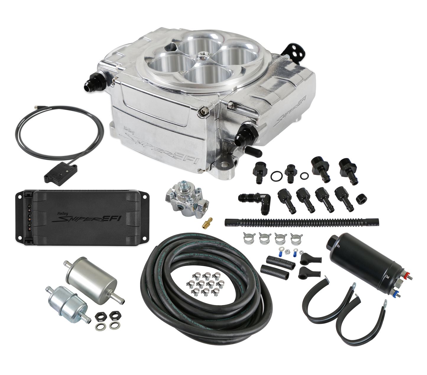 50cc Accelerator Pump Conversion Kit - Aluminum, Hard Core Gray