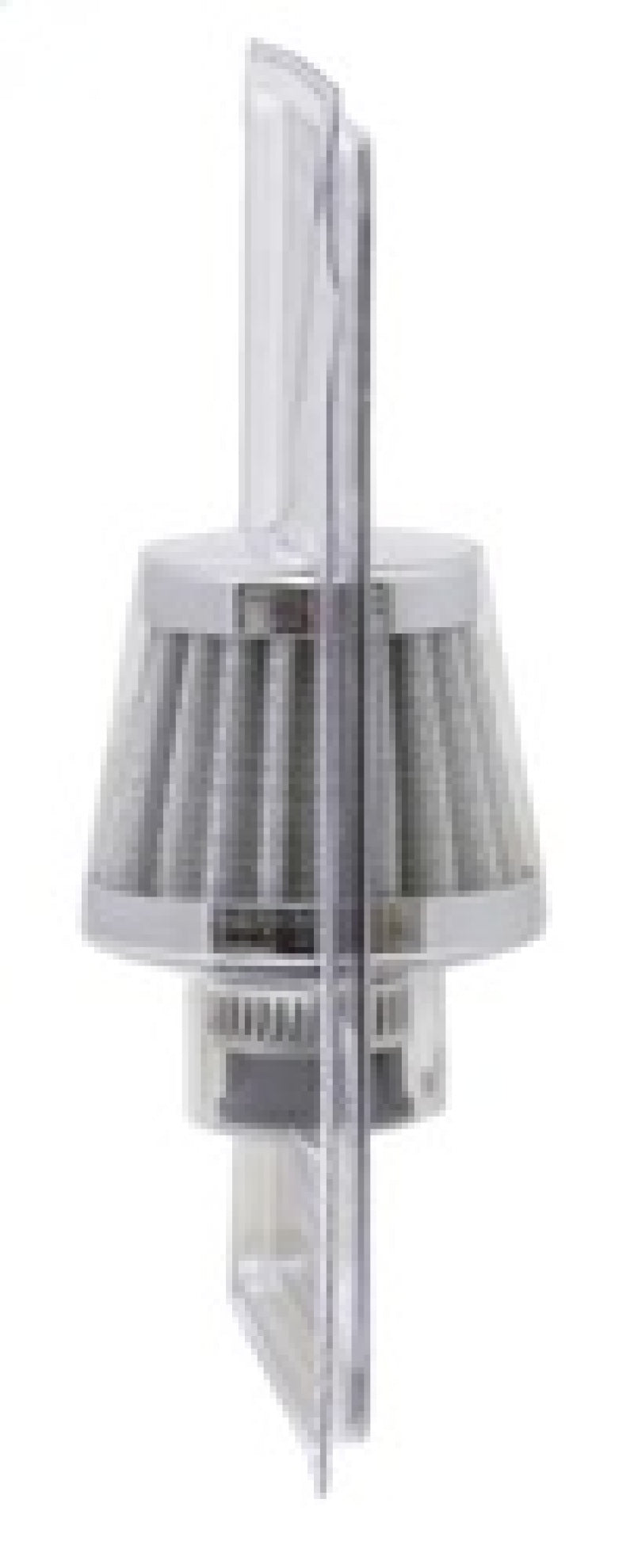 K&N 2in Base OD x .375in Flange ID x 1.75in H Rubber Base Crankcase Vent Filter - White K&N Engineering Air Filters - Universal Fit