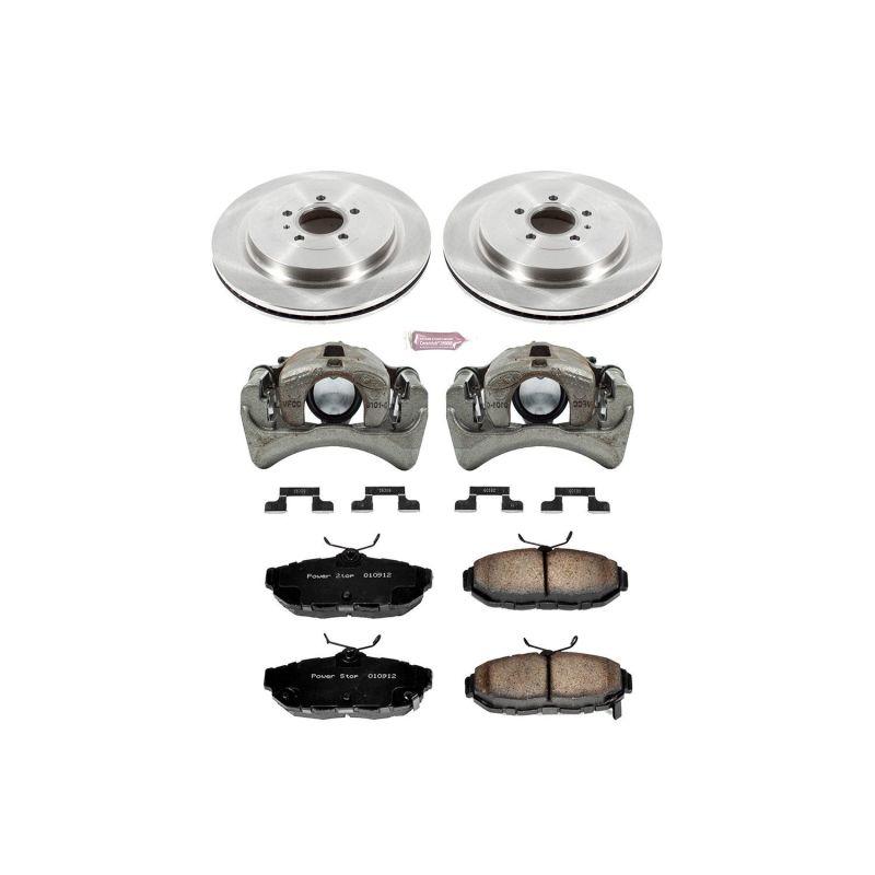 Power Stop 13-14 Ford Mustang Rear Autospecialty Brake Kit w/Calipers PowerStop Brake Kits - OE