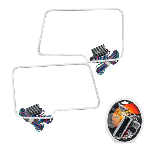 Oracle Ford F-150/Raptor 09-14 Halo Kit - ColorSHIFT ORACLE Lighting Headlights