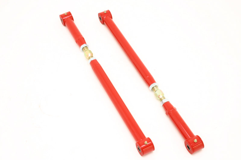 BMR 96-06 W-Body Rear Forward Mount Adj. Lateral Arms - Red BMR Suspension Suspension Arms & Components