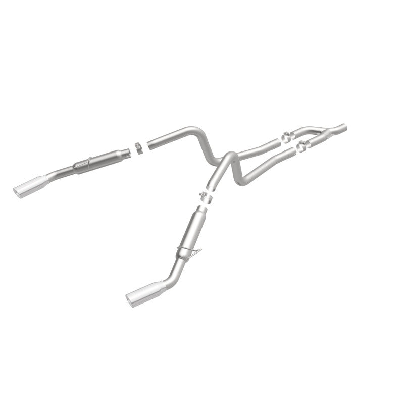 MagnaFlow Sys CB 05-09 Mustang V6 Duals Magnaflow Catback