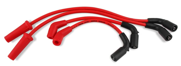Custom Wire Set - 2018-up Harley Davidson Softail¨ - 8mm - Red 171117-R ACCEL Autoparts