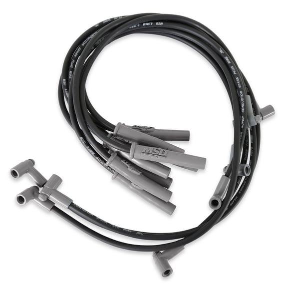 Black Super Conductor Big Block Chevy, '74-'76 HEI 31363 MSD Autoparts