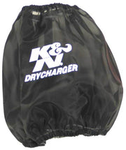 K&N Round Tapered Air Filter Wrap Black 7.5in Base ID / 4.5in Top ID / 6in Height K&N Engineering Pre-Filters