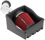 Spectre 11-14 Ford F150 SVT Raptor V8-6.2L F/I Air Intake Kit - Polished w/Red Filter Spectre Cold Air Intakes