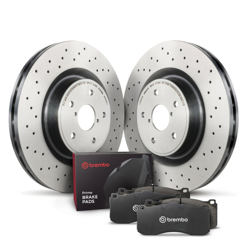 Brembo OE Front Disc Brake Kit Brembo OE Brake Rotors - OE