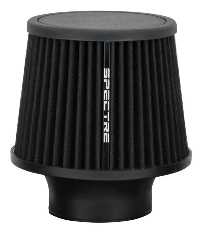 Spectre Conical Air Filter 3in. Flange ID / 6in. Base OD / 6.5in. Height - Black Spectre Air Filters - Universal Fit