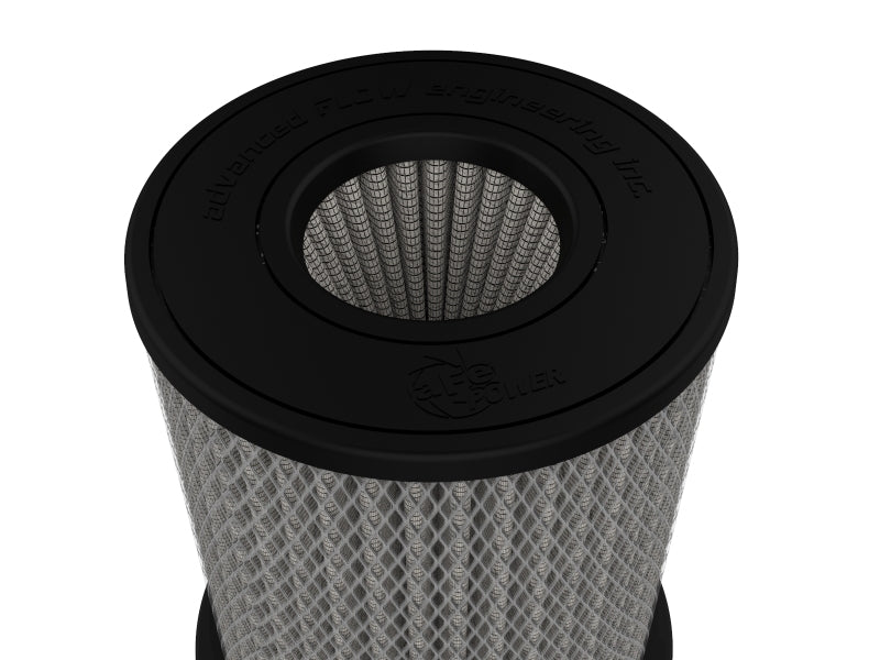 aFe MagnumFLOW Pro DRY S Universal Air Filter 4in F x 6.5n B x 6.5in T (Inv) x 8in H aFe Air Filters - Universal Fit