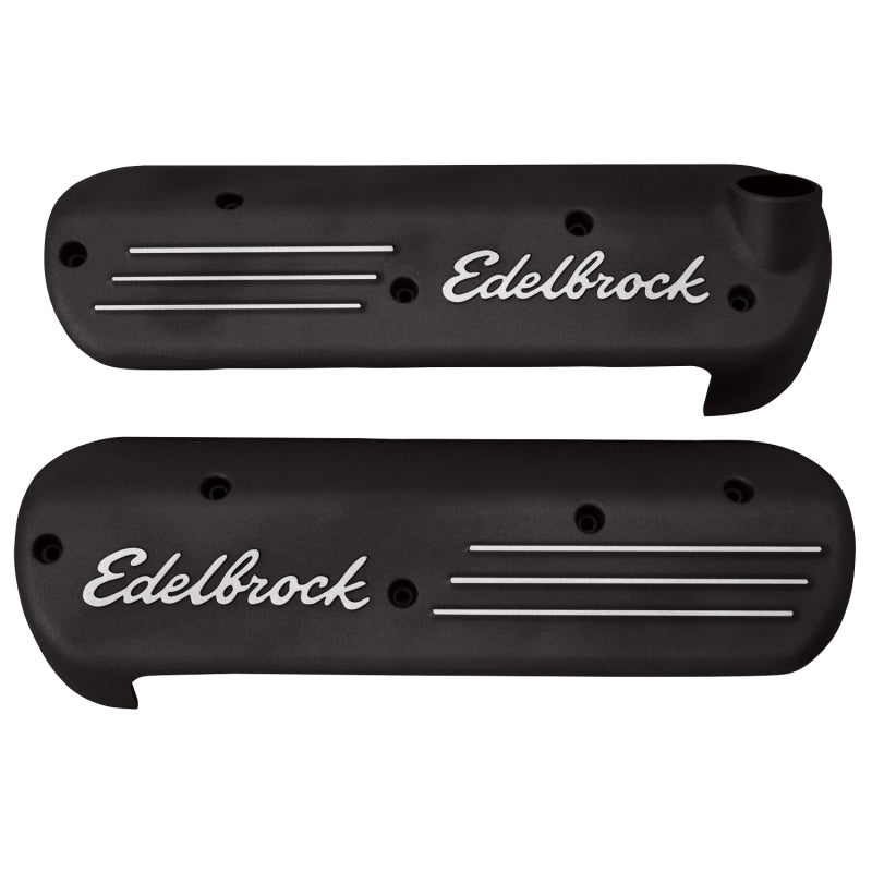 Edelbrock Coil Cover GM Gen 3 LS1 Black Coated Edelbrock Engine Covers
