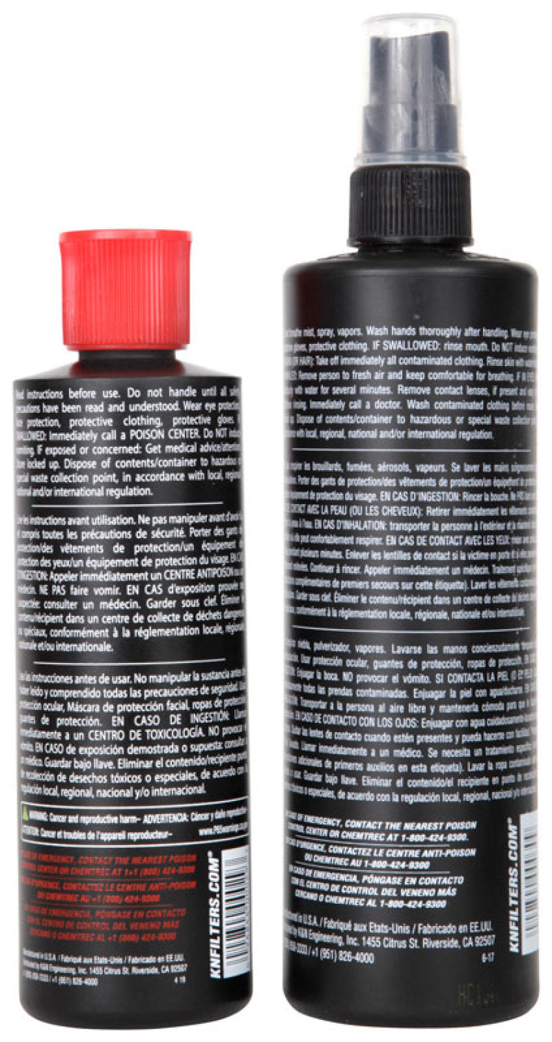 K&N Filter Cleaning Kit K&N Engineering Recharge Kits