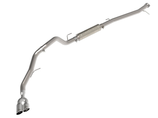 aFe Vulcan Series 3in Stainless Rear-Side Exit Exhaust Sys Polished Ford Ranger Raptor 22-26 L4-2.0L aFe DPF Back