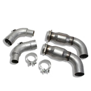 BBK 15-20 Ford Mustang GT 3in Short Mid Pipe Kit w/Cats (Use LT Header 1633/16330/1856/18560) BBK Connecting Pipes
