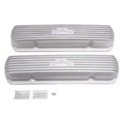 Edelbrock Valve Cover Classic Series Pontiac 1962-1979 301-455 CI V8 Satin Edelbrock Valve Covers